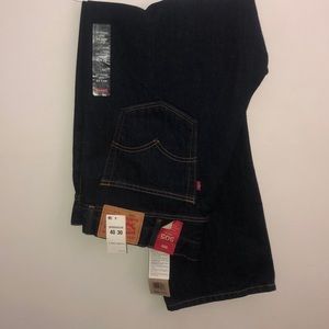 Levi Dark Blue Denim Jeans
